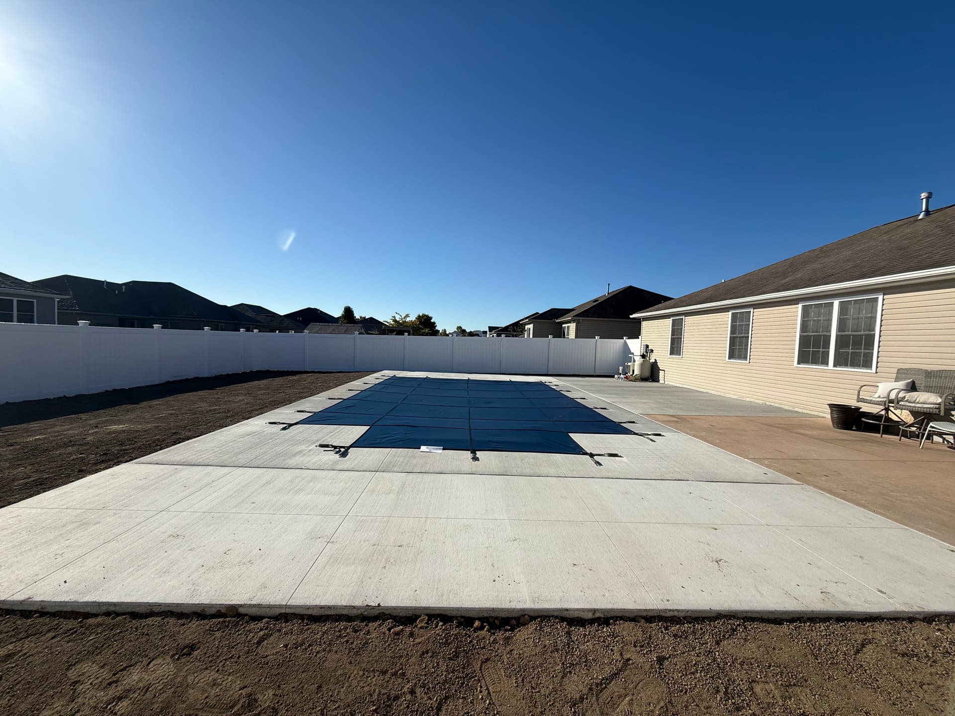 Gallery photos for Exciting Pool Install Completed in Troy Ohio: Image #2