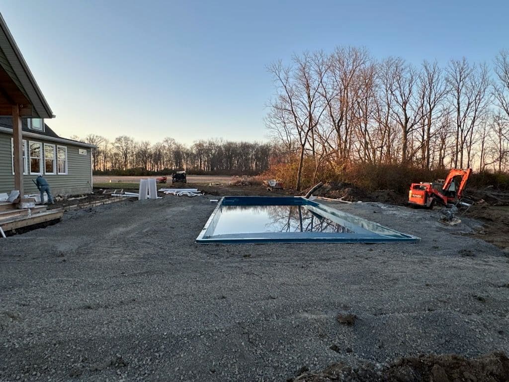 Backyard Evolution with a Stunning Pool in Casstown