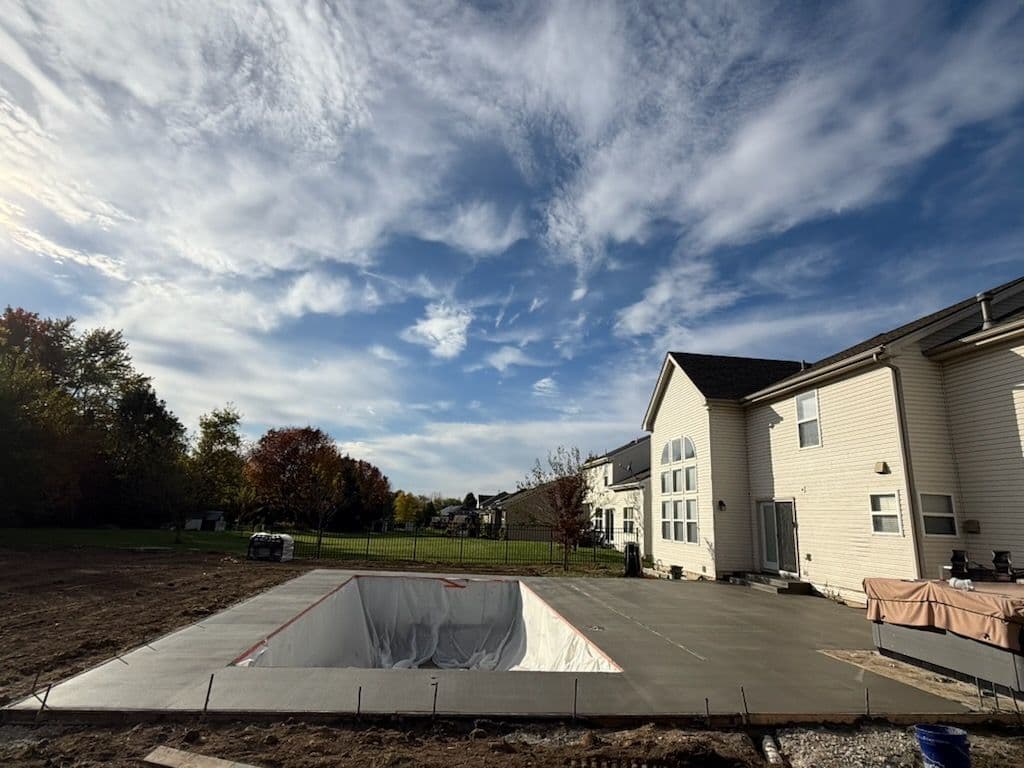 Gallery photos for Beavercreek Backyard Makeover and Pool Installation: Image #2