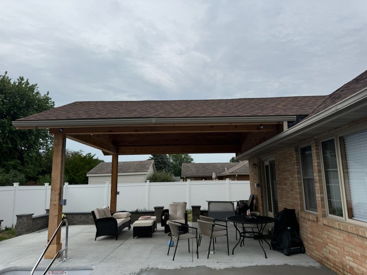 Gallery photos for Backyard Oasis Creation in Greenville Ohio: Image #1