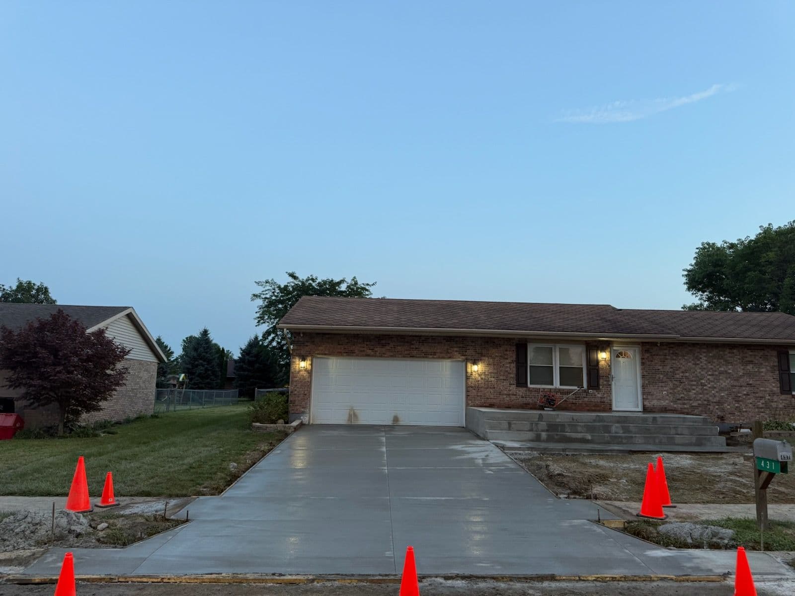 Gallery photos for Newly Laid Driveway in Eaton Ohio: Image #1